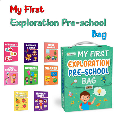 My First Exploration Preschool Bag Collection of 8 picture books(Paperback, GO WOO)
