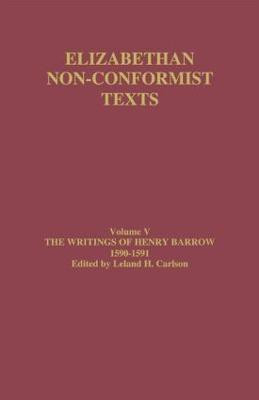 The Writings of Henry Barrow, 1590-91(English, Hardcover, unknown)