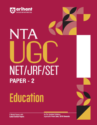 Arihant NTA UGC NET/ JRF/ SET PAPER-2 Education As per updated syllabus 3 Model Papers with latest solved papers(Paperback, Nandini Sharma, Renu Kulshreshtha)