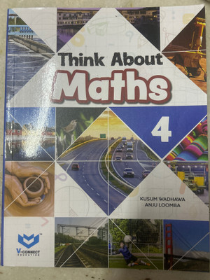 Think about maths class 4(Paperback, Kusum Wadhawa)