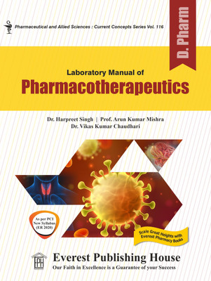 Laboratory Manual of Pharmacotherapeutics(Paperback, Dr. Harpreet Singh, Prof. Arun Kumar Mishra, Dr. Vikas Kumar Chaudhari)