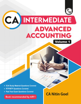 Pw Ca Intermediate Group 1 Advanced Accounting by Ca Nitin Goel | Cove(English, Hardcover, unknown)