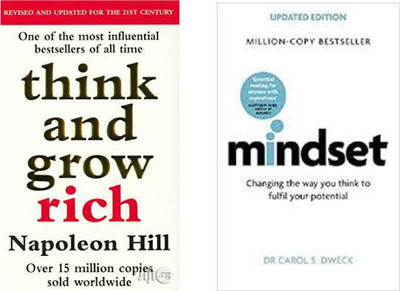 Think and Grow Rich + Mindset (2 Book Combo)(Paperback, JMD BOOKS)