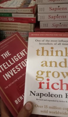 Combo pack of 2 Books, Think and Grow Rich and Intelligent investor.  - Pack of 2 Best book for self improvement with 2 Disc(Paperback, Benjamin Graham, Napoleon Hill)