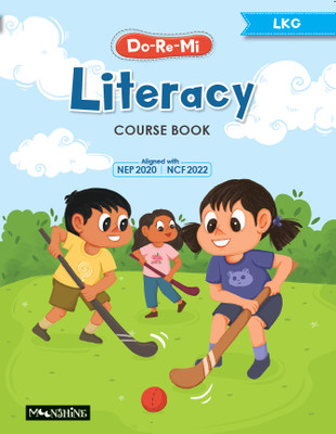 Moonshine DO-RE-MI LKG English Literacy Course Book - Comprehensive Early Learning for Kids, Engaging Activities & School Readiness, Perfect for kids ages 3+ years (Level 2)(Paperback, Moonshine Education)