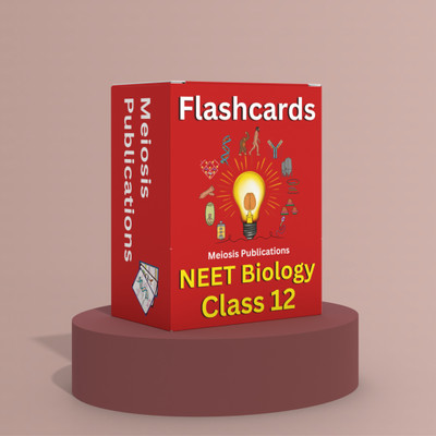 NEET UG Flashcards for Complete Biology Class 12 Revision | Meiosis Publications  - NEET 2025/2026(Cards, One Stop Academy)