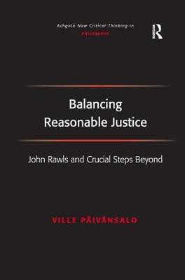 Balancing Reasonable Justice(English, Hardcover, Paeivaensalo Ville)