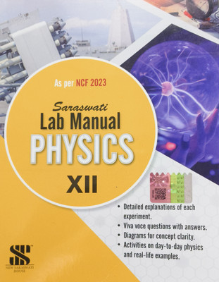 Saraswati Lab Manual Physics 12 (Hardbound)(English, Hardcover, unknown)