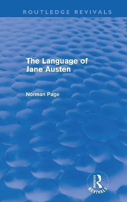 The Language of Jane Austen (Routledge Revivals)(English, Paperback, Page Norman)