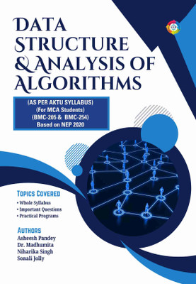 Data Structure & Analysis of Algorithms(Paperback, Asheesh Pandey, Dr. Madhumita, Niharika Singh, Sonali Jolly)