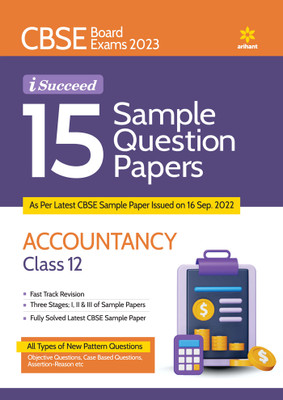 Cbse Board Exam 2023 I Succeed 15 Sample Question Papers Accountancy Class 12(English, Paperback, Makkar Richa)