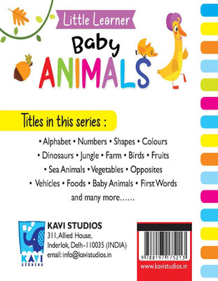 Board Book_Baby Animals(Paperback, Kavi Studio)
