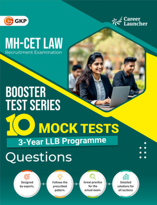 Booster Test Series - Mh Cet 2025 : Law (3 Year LLB Programme) - 10 Mo(English, Paperback, unknown)