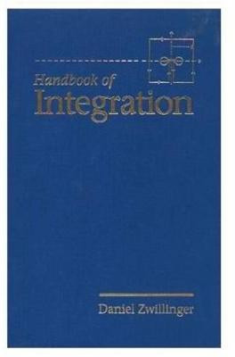 The Handbook of Integration(English, Hardcover, Zwillinger Daniel)