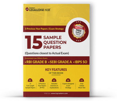 Sample Papers for Government Law Officer Mains Exams(English, Paperback, Sinha Abhinav)