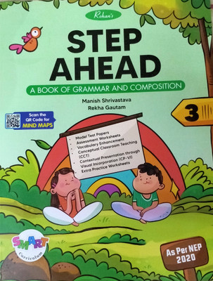 Step Ahead A Book Of Grammar And Composition 3(Rohan Book, Manish Shrivastava, Rekha Gautam)