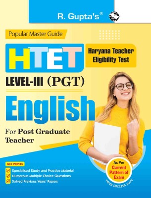 HTET: Post Graduate Teacher (PGT) English (Level III) Exam Guide(Paperback, RPH Editorial Board)