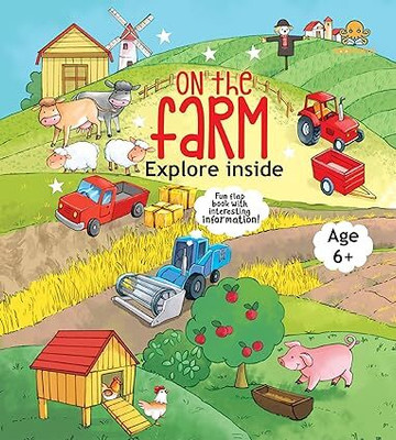 Booktopus Lift-the-Flap Learning Book - On The Farm Knowledge Book for Kids - Interactive Learning Books 6+ Years - Educational Story Books(English, Paperback, BOOKTOPUS) Booktopus Lift-the-Flap Learning Book - On The Farm Knowledge Book for Kids - Interactive Learning Books 6+ Years - Educational Story Books(English, Paperback, BOOKTOPUS)