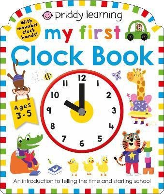 Priddy Learning: My First Clock Book(English, Board book, Books Priddy)