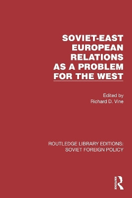 Soviet-East European Relations as a Problem for the West(English, Paperback, unknown)