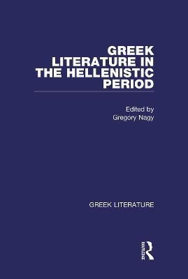 Greek Literature in the Hellenistic Period(English, Hardcover, unknown)