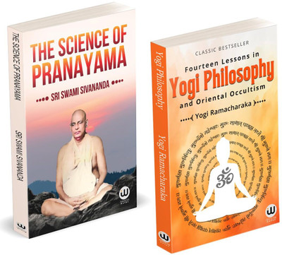 The Science Of Pranayama | Yogi Philosophy | Fourteen Lessons in Yogi Philosophy and Oriental Occultism | Sri Swami Sivananda | Yogi Ramacharaka | English Paperback Books | The Original Edition In Book | Combo Pack Gift Set | Indian Hinduism Spirituality Prana Yogasana Vidya Mudra Bandh Bandha Vijna