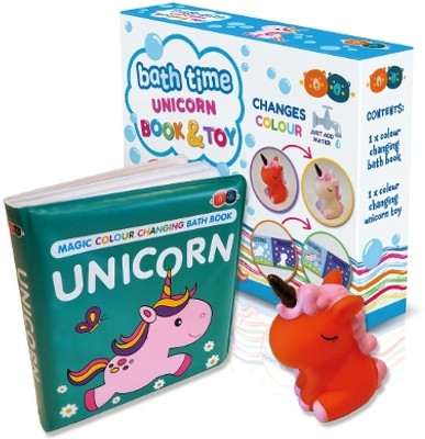 Magic Colour Changing Bath Book & Toy - Unicorn(English, Paperback, unknown)