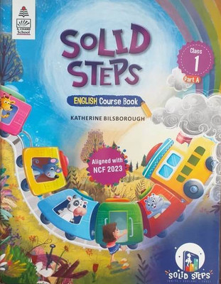 solid steps english course book class 1 part a(Paperback, .)