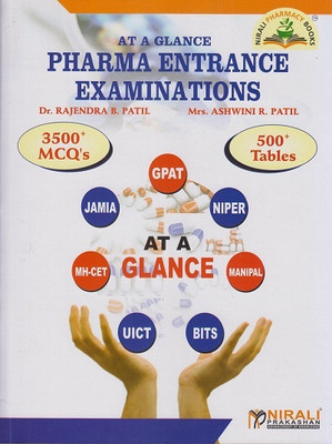 At a Glance Pharma Entrance Examinations (Edition-1)(English, Hardcover, unknown)
