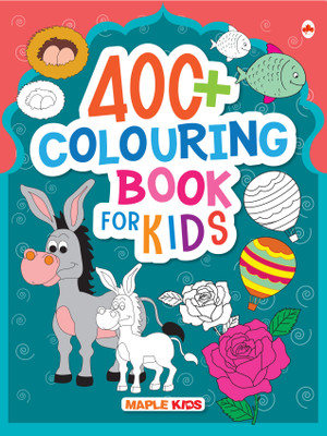 400+ Colouring Book(English, Paperback, Mittal Poonam)