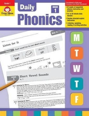 Daily Phonics, Grade 1 Teacher Edition(English, Paperback, Evan-Moor Educational Publishers)