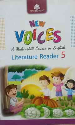 New voices a multi skill course in English literature reader class 5(Paperback, Santhini Govindan)