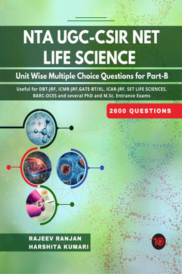 NTA UGC-CSIR NET Life Science Unit Wise Multiple Choice Questions for Part-B(English, Paperback, Rajeev Ranjan)