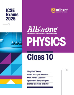 All In One Physics Class 10th Based On Latest NCERT For ICSE Exams 2025 | Mind map in each chapter | Clear & Concise Theory | Intext & Chapter Exercises | Sample Question Papers(Paperback, Mansi Garg, Jitendra Kumar)