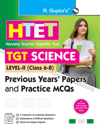 Htet (Tgt- Science) Previous Years' Papers & Practice MCQS (Level-2)(English, Paperback, unknown)