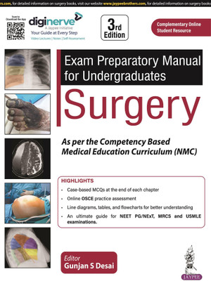 Exam Preparatory Manual for Undergraduates Surgery (Edition3rd)(English, Hardcover, unknown)