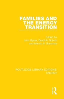 Families and the Energy Transition(English, Paperback, unknown)