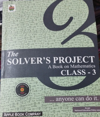 The solvers project a book on mathematics class 3(Paperback, Xyz)