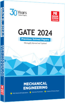 GATE-2024: Mechanical Engineering Previous Year Solved Papers(Paperback, MADE EASY Editorial Board)