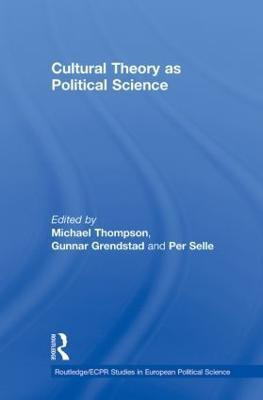 Cultural Theory as Political Science(English, Paperback, unknown)