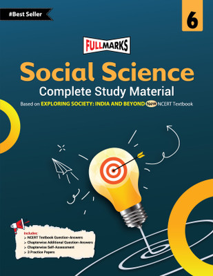 Full Marks Social Science Class 6_(Complete Study Material) | Question Bank | Reference Books | Chapterwise Solutions | NCERT Textual Questions | Study Material | Practice Material(Paperback, Full Marks) Full Marks Social Science Class 6_(Complete Study Material) | Question Bank | Reference Books | Chapterwise Solutions | NCERT Textual Questions | Study Material | Practice Material(Paperback, Full Marks)
