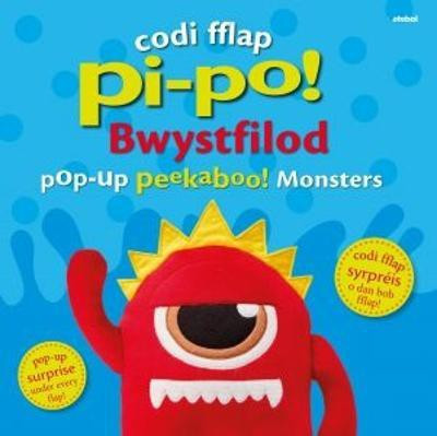 Codi Fflap Pi-Po! Bwystfilod / Pop-Up Peekaboo! Monsters(English, Hardcover, Children DK)