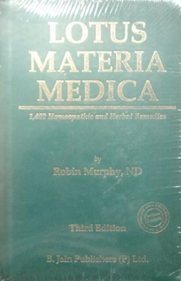 Lotus Materia Medica - 1,400 Homeopathic and Herbal Remedies(English, Hardcover, Murphy Robin)