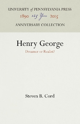 Henry George(English, Electronic book text, Cord Steven B.)