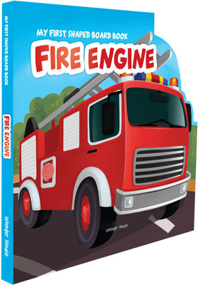 My First Shapeds for Children Transport - Fire Engine(English, Hardcover, Wonder House Books)
