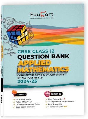 Educart CBSE Question Bank Class 12 Applied Mathematics 2024-25(Paperback, Educart)