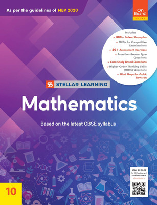 On Board! Stellar Learning Mathematics For Class 10 By Ratna Sagar(Paperback, Our Experts)