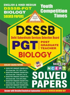 DSSSB-PGT Biology (English & Hindi Medium) Based On NCERT (5 Sets) Solved Papers(Paperback, YCT)