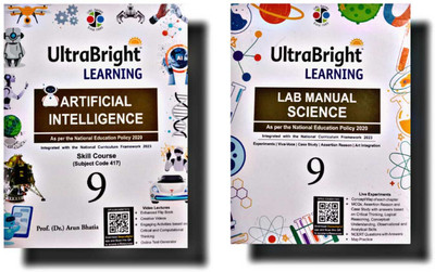 Ultra Bright Learning Artificial Intelligence & Lab Manual Science Class 9 Combo Set of 2 Books(Paperback, DR. SHURTI DHARIWAL)