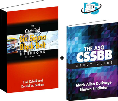 The Certified Six Sigma Black Belt Handbook + ASQ CSSBB Study Guide (Set)(Hardcover, Donald W. Benbow, Mark Allen Durivage, Shawn Findlater, T.M. Kubiak)